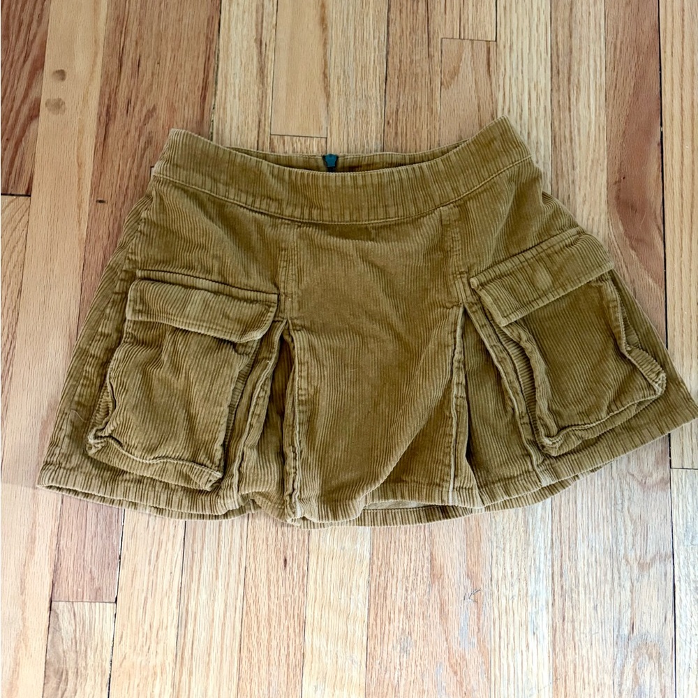 Wild Fable corduroy mini cargo skirt size small